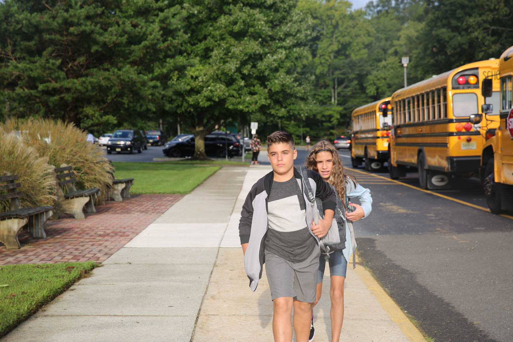 First Day at Upper Township Middle School
